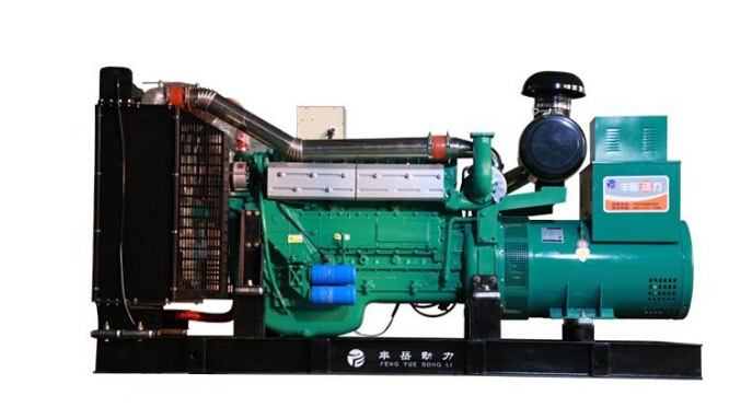 畅好乡上柴500kw大型柴油发电机组